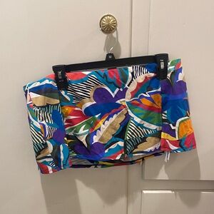 Bleu Rod Beattie Multicolor Swim Bottom Size 12/Large